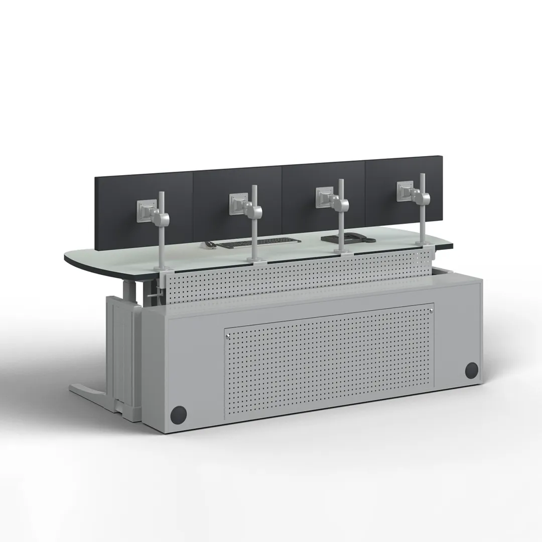 Under desk mobile pedestal
