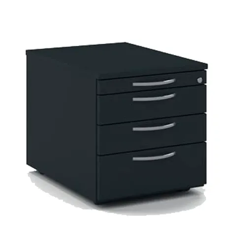 Under desk mobile pedestal